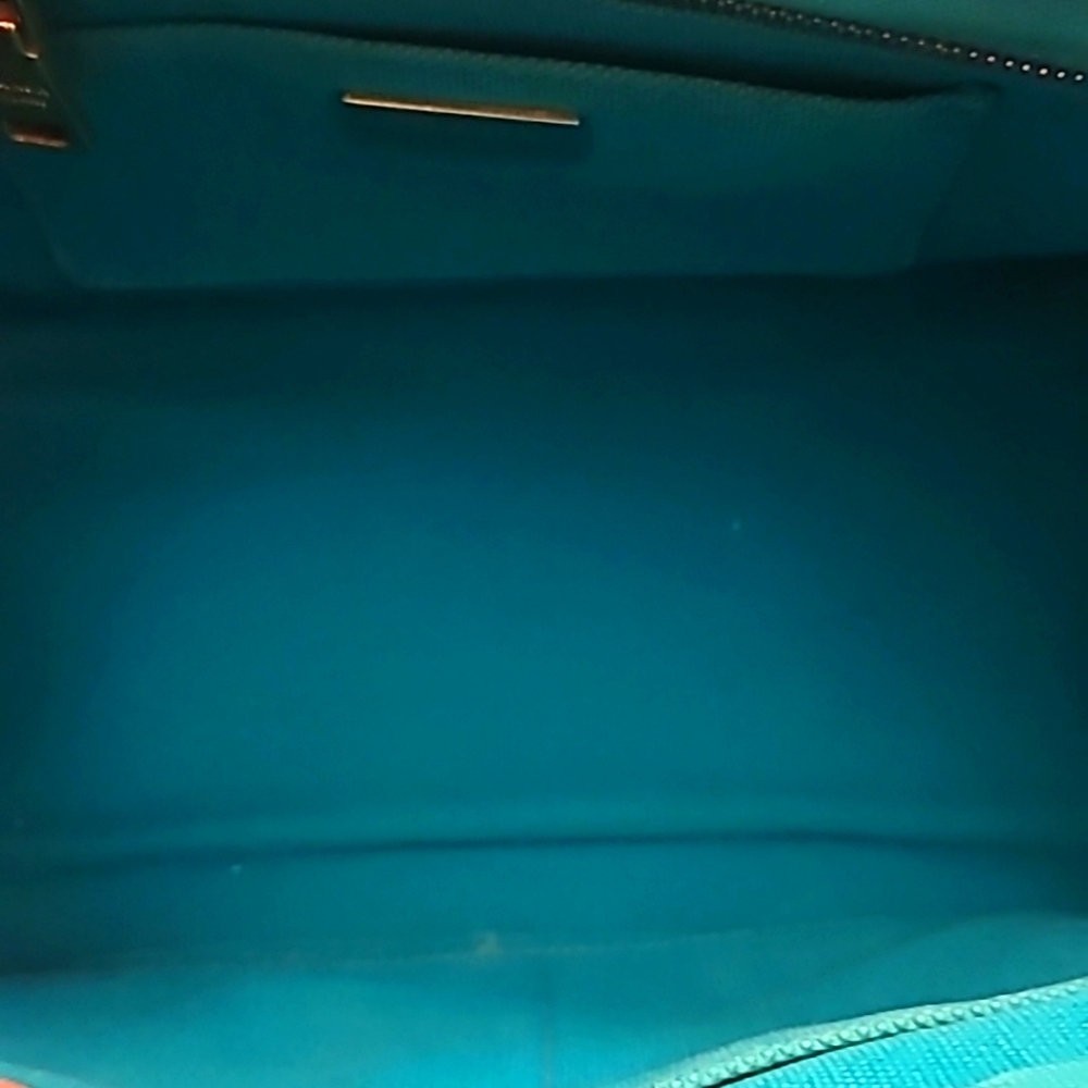 Prada Blue Canvas Tote Bag has Minor Wear - Picture 8 of 13